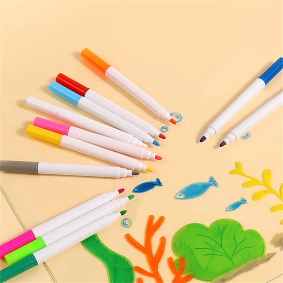 Homelyt Liquid Chalk Markers 12 Colors Washable Erasable Chalkboard Markers for Acrylic Board Blackboard Bistro Menu Art
