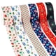 thumbnail image 3 of Nuevo Grosgrain estampado con diseño festivo Feliz Navidad de 50 yardas, accesorios para el cabello, 3 of 4