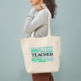 thumbnail image 3 of CafePress - Teacher Word Cloud Tote Bag - Unisex Canvas Tote Bag, Beige, 1-Piece, 3 of 7