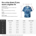 thumbnail image 5 of Yiaed Vintage Floral Print Mens Casual Wrinkle Free Shirts Short Sleeve Button Down Summer Stretch Dress Shirt-XX-Large, 5 of 5