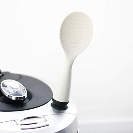 

Nineware Standing Mountable Rice Paddle | Non-stick embossed Good Grip | Dishwasher Safe | Made in Korea (White)