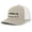 Khaki/White, variant on Freshwater Fish Collection Largemouth Bass Fishing Mens Embroidered Mesh Back Trucker Hat Baseball Cap, Khaki/White