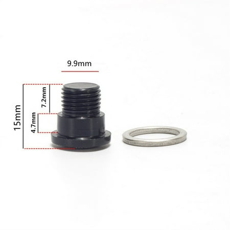 

BCLONG 2 x Bike Rear Derailleur Fixing Bolts MTB Jockey Wheel Screws For SHIMAN0 TX/TZ