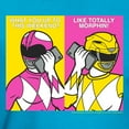 thumbnail image 3 of CafePress - Power Rangers On Their Cell Men's Classic T Shirt - Men's Fitted T-Shirt, 3 of 4