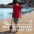 thumbnail image 2 of Detector de metales PANCKY PK1086 para niños, resistente al agua, bobina de 6,6", 2 of 7