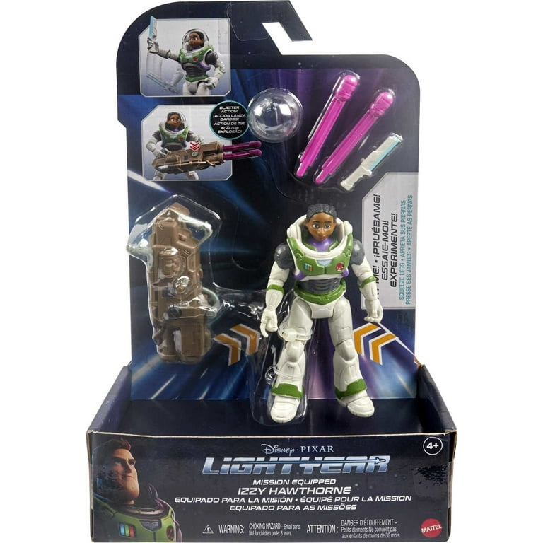 Buzz Lightyear Izzy Hawthorne Soldato ZAP Action Figure di grandi dimensioni in scala da 30,5 cm, con 14 articolazioni mobili, da collezione, Giocattolo per Bambini 4+ Anni, HJJ22