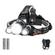 thumbnail image 1 of Lampara Minera Malubero 3 Led T6 Linterna De Cabeza Malu1347, 1 of 4