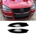 thumbnail image 3 of Carbon Fiber Headlights Eyebrows Eyelids Cover Eyelash Head Light Lamp Stickers for Golf 5 R32 MK5 2005 2006 2007, 3 of 6