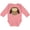 Mauve, variant on Inktastic Owl Fat Brown Boys or Girls Long Sleeve Baby Bodysuit