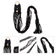 thumbnail image 4 of Miangastore Guitar Holder Macrame Shape Simple Modeling Indoor Use 1Pcs 35.4x2.8x0.6In, 4 of 9