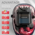 thumbnail image 4 of YesWelder Welding Helmet, True Color Auto Darkening Welding Mask, for Grind/Tig/Mig/Stick, 4 of 8