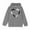 Gray, variant on dazeni Girls Sweatshirt Hooded Oversized Fleece Long Sleeve Pullover Sweatshirts Cute Graphic Casual Comfy Hoodie with Pockets Size 4-14 Years