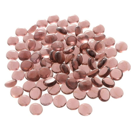 

100Pcs Marbles 0.4-0.6inch Transparent Pink