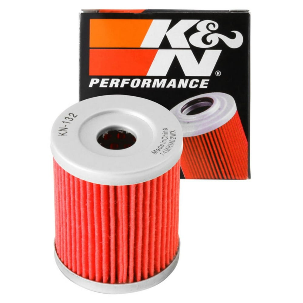 K&N Motorcycle Oil Filter: High Performance, Premium, Designed to be