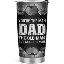Gifts for Dad - Dad Gifts from Daughter Son - Dad Birthday Gift, Christmas Gifts for Dad, Father''s Day Gifts - 20oz Old Man Stainless Steel Tumbler