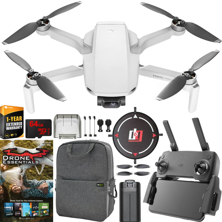 DJI Mavic Mini Portable Drone Quadcopter Starters Bundle - CP.MA.00000120.01