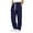 A04 fleece pants men Navy, variant on Jogging Pants Mens with Pockets Men's Fleece Lined Sweatpants Open Bottom Straight Leg Sweat Pants for Mens Loose Fit Joggers Sweatpants with Pockets