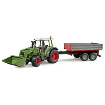 Bruder 02182 *NEW* Fendt Vario 211 w/ Frontloader and Tipping Trailer