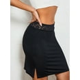 thumbnail image 6 of Lamuusaa Women Half Slips Underskirt Casual Short  Lace Waistband Inner Lining for Skirt, 6 of 8