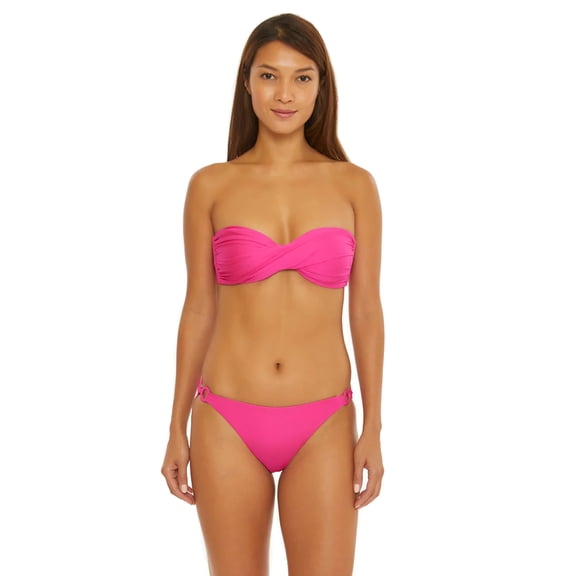 Trina Turk Womens Solid Nylon Swim Bottom Separates