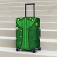 thumbnail image 6 of Rateoe St Patrick's day Printed Luggage Cover, Suitcase Protector Fits 18-32 Inch Luggage-X-Large, 6 of 7