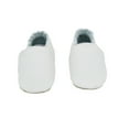 thumbnail image 7 of Zshosam Baby Toddler Shoes Slip-on Soft Sole Leather Pre-Walkers(White,14), 7 of 7