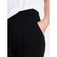 thumbnail image 5 of Time and Tru Women's Cropped Flare Pants, 26" Inseam, Size XS-XXXL, 5 of 6