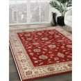thumbnail image 3 of Ahgly Company Machine Washable Indoor Rectangle Industrial Modern Red Area Rugs, 8' x 12', 3 of 7