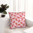 thumbnail image 6 of Pofeuu Sweet Watermelon Print Double-sided plush pillowcase Square Throw Pillow Covers Pillows Cover for Living Room Bedroom Sofa Couch Cushion Cover（No pillow core）-20"x20", 6 of 7