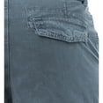 thumbnail image 3 of RAW X Mens Belted 12.5" Inseam Knee Length Cargo Shorts, Steel, 30, 3 of 4
