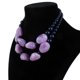 thumbnail image 3 of Guardurnaity Collar llamativo para mujer, collares de moda, joyería de decoración portátil, accesorios decorativos para vestir, viajes Ropa, zapatos y accesorios Miscelánea Violeta Guardurnaity AP014835-01, 3 of 6