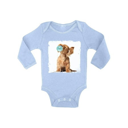 

Awkward Styles Baby Dog Clothing Bodysuit Long Sleeve Puppy Clothing Blue Mood Lovely Gifts for Kids Puppy Lovers Baby Boy Clothing Baby Girl Clothing Puppy One Piece Gifts for Baby Cute Bodysuit