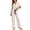 d-181White113, variant on MEZZALL Women's 2 Piece Pajama Set Short Sleeve Button Down Tops With Long Pants Sleepwear with Heart Printed Pocket Summer Loungewear Relaxed Fit Pjs