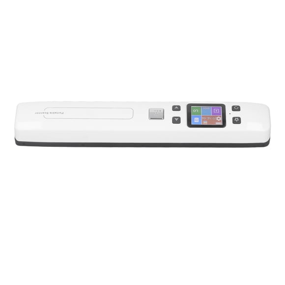 Photo Scanning Device, JPG or PDF Format Portable Scanner HD Color Screen Edge Distance High Resolution for Home School Office