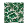 thumbnail image 1 of EREHome Tropical Palme Feuilles Japonais Noren Rideau Porte Porte Fenêtre Traitement Rideaux Coton Lin Rideau Taille 85x90 cm, 1 of 1
