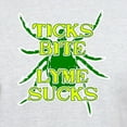 thumbnail image 3 of CafePress - Ticks Bite Lyme Sucks T Shirt - Men's Classic Graphic T-Shirt, 3 of 4