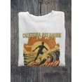thumbnail image 3 of Surfing Sunset Dreams Sweatshirt Mens -Smartprints Designs, Male Casual Fit, 3 of 4
