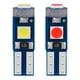 thumbnail image 1 of 2 luces interiores para coche 3030 3SMD t5 3030 3SMD, lámpara de instrumentos, señal Estilo B, 1 of 9