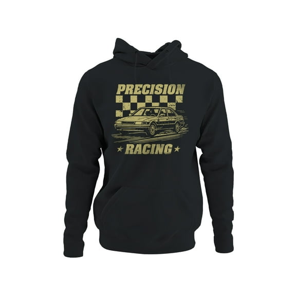 Precision Racing Car Graphic Men's Hoodie