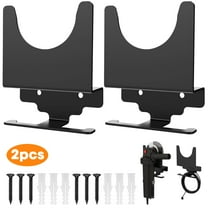 2pcs Angle Grinder Holder, Wall mount Polisher Bracket with Cord Hanger, Power Tool Storage Rack for 5 Inch Angle Grinders, Cutters, Polishers