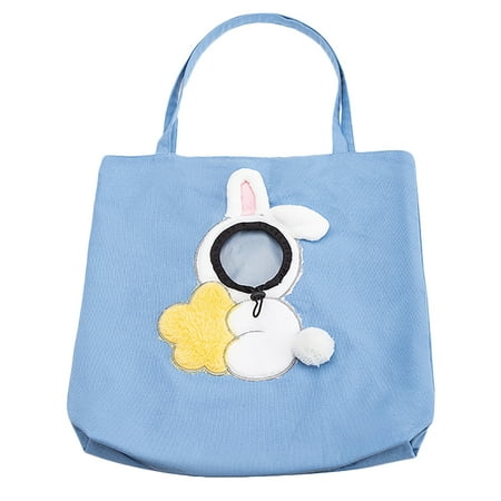 Pet Nylon Bag Animal-shaped Shoulder Bag Can Be Exposed Cats and Dogs Tote Bag Small Pet Carrier Bag Fashionable Breathable