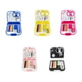 thumbnail image 3 of Needlework Sewing Household Stitching Buttons Box Portable Carrying Travel Needles Emergency Needle-threading Device Reusable Yellow, 3 of 8