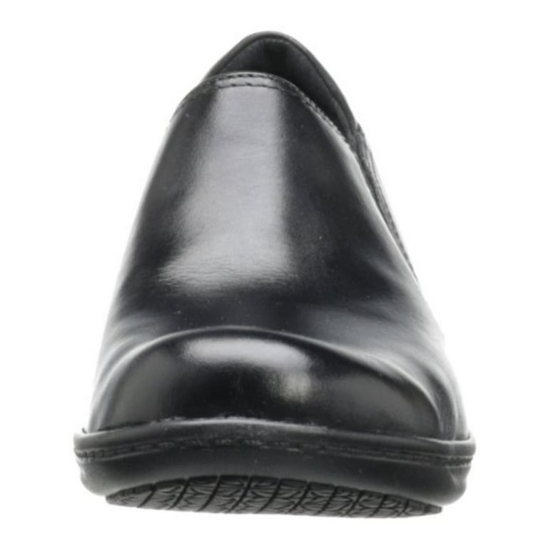 Clarks Womens Grasp Chime Work Shoes Black 6.5 Medium (B,M) - Walmart.com