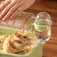 thumbnail image 6 of Hamster Cage Plastic with Carry Handle Panoramic Cover and Deep Base for Syrian Dwarf Hamsters Gerbils & Mice, 6 of 6