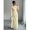 Butter Yellow, variant on Womens Elegant Butter Yellow Long Sleeve Maxi Dress - Round Neck Waist