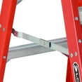 thumbnail image 4 of Louisville Ladder 8' Fiberglass Twin Step Ladder, 12' Reach, 375 lbs Load Capacity, FM1408HD, 4 of 5