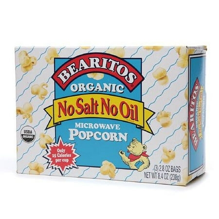 Little Bear Microwave Popcorn No Salt Oil Organic 8 40 Oz Little Bear Microwave Popcorn No Salt Oil Organic 8 40 Oz Pack