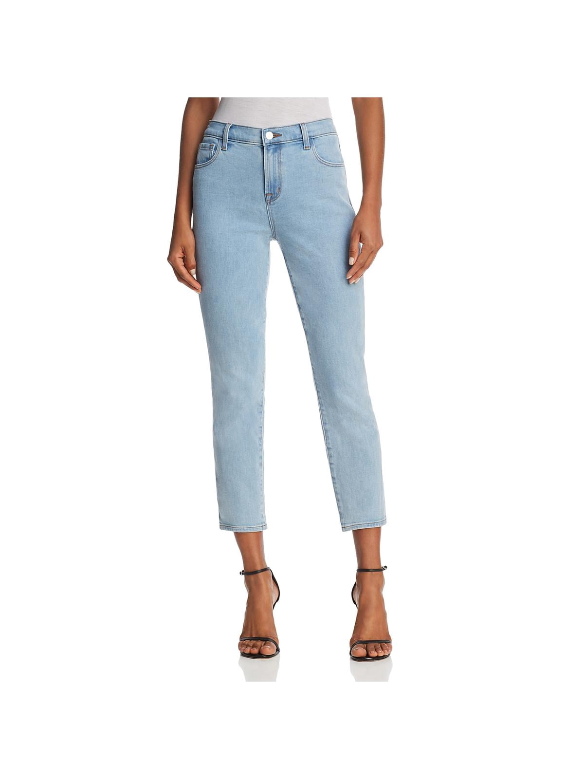 J Brand Womens Ruby Faded High Rise 