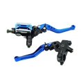 thumbnail image 1 of Soumake 2Pcs 22mm CNC Hydraulic Disc Brake Upper Pump Motorcycle Clutch Handbrake Lever, 1 of 7