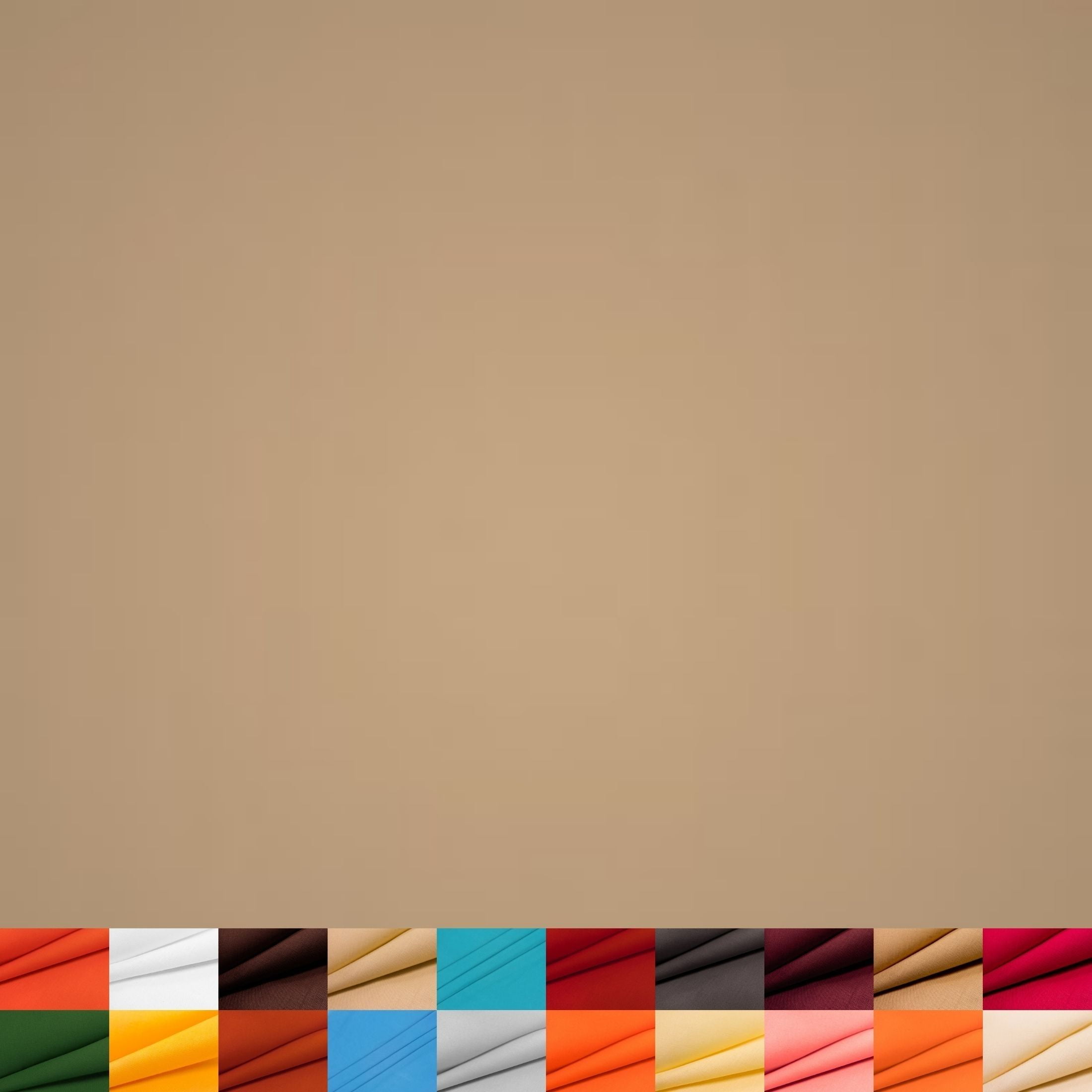 Waverly Inspirations 2 Yard Cut 100% Cotton Solid Fabric, Tan, 44" Wide for Quilting & Sewing
